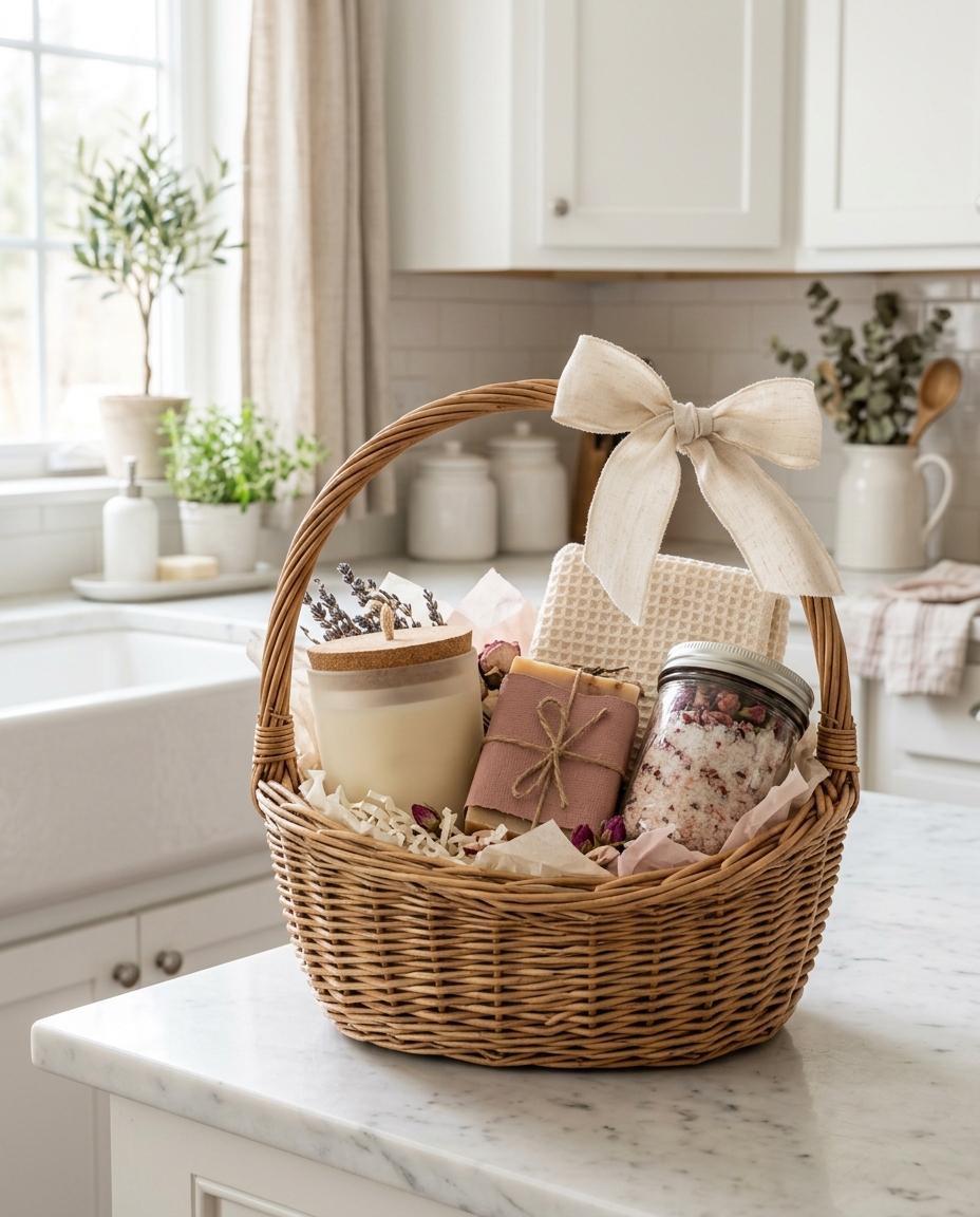 Pure Bliss Spa Basket — gift basket by Serenity Baskets