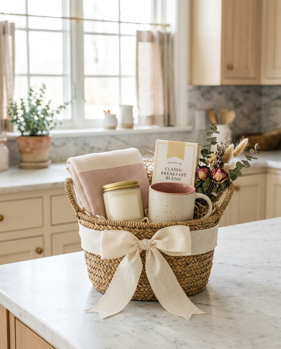 Cozy Home Basket — gift basket by Serenity Baskets